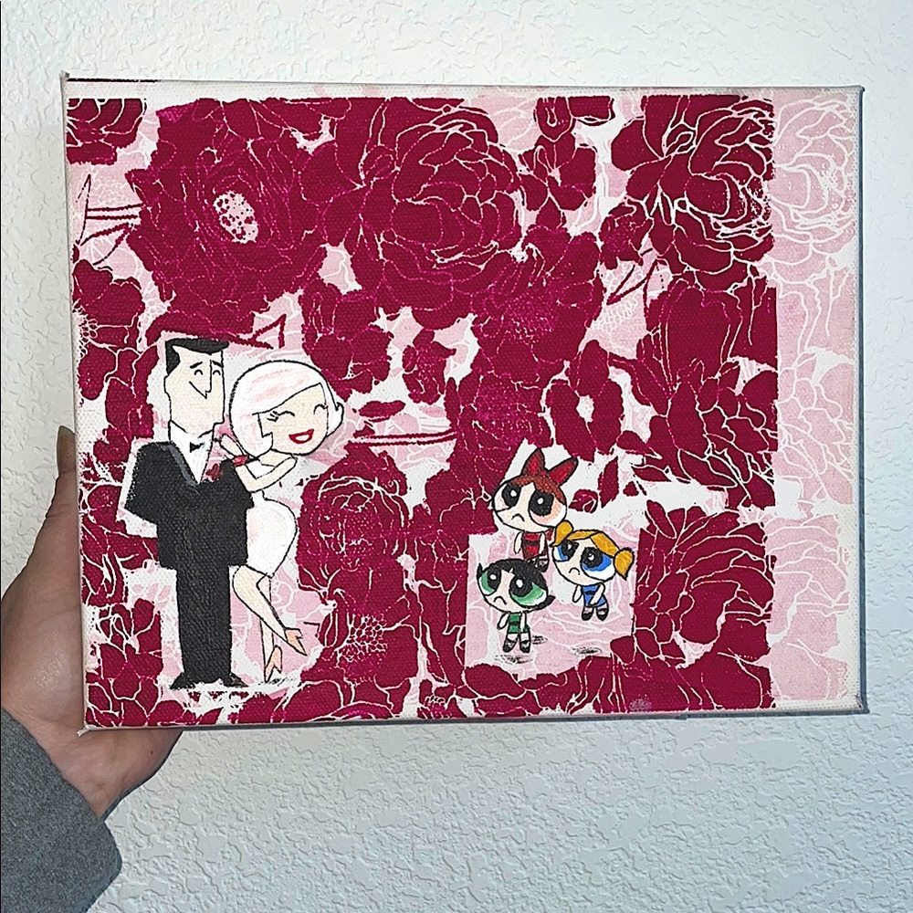 Powerpuff Girls UV Color Change Painting